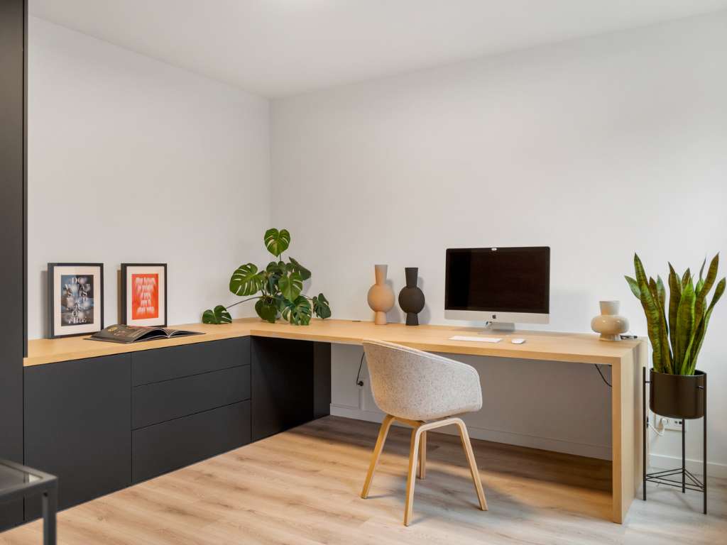 Clean desk thuiswerkplek