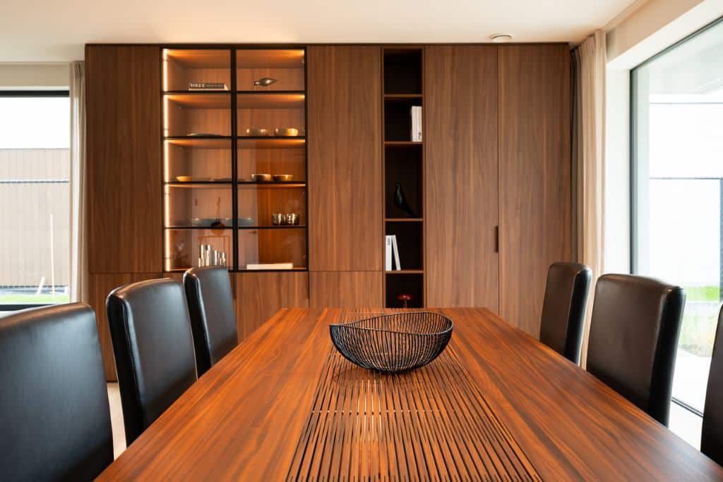 Livingmeubel in Lorenzo Walnut