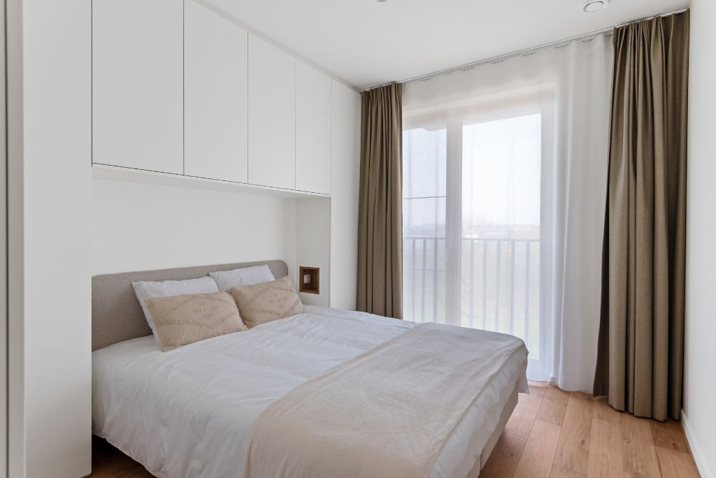 Bedkast op maat in de master bedroom