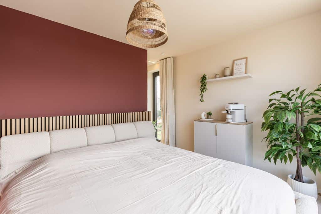 Coffee corner in slaapkamer